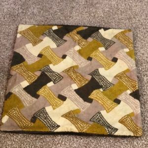 Multi Color Accent Pillow Case